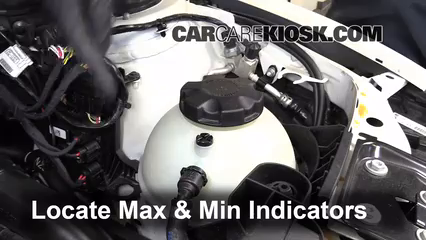 How to Add Coolant: BMW 320i (2012-2019) - 2014 BMW 320i 2.0L 4 Cyl. Turbo